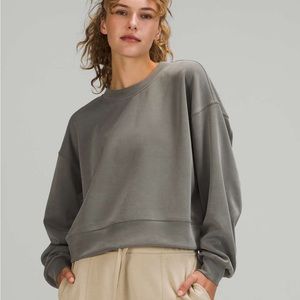 Lululemon Softstreme Perfectly Oversized Cropped Crew